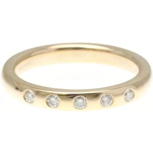 Pre-owned Gold rings , female, Sizes: ONE SIZE - Tiffany & Co. Pre-owned - Modalova