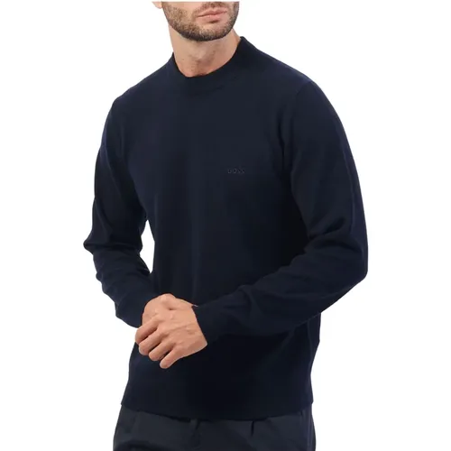 Woll Herren Pullover Trendig und vielseitig , Herren, Größe: L - Hugo Boss - Modalova