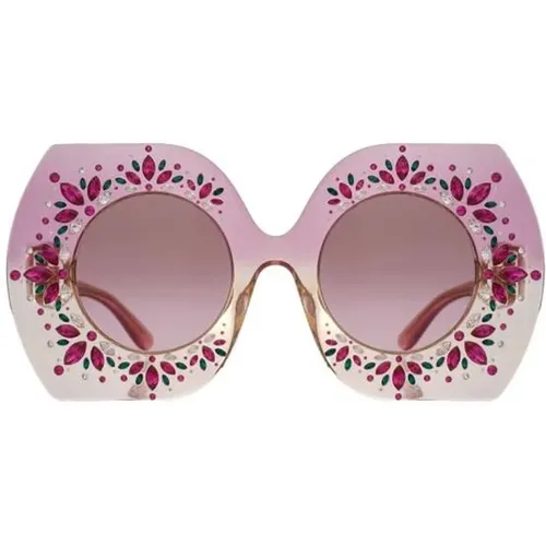 Limited Edition Crystal Sunglasses , female, Sizes: ONE SIZE - Dolce & Gabbana - Modalova