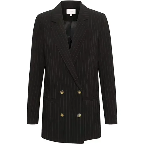 Pinstripe Blazer , Damen, Größe: XL - Gestuz - Modalova