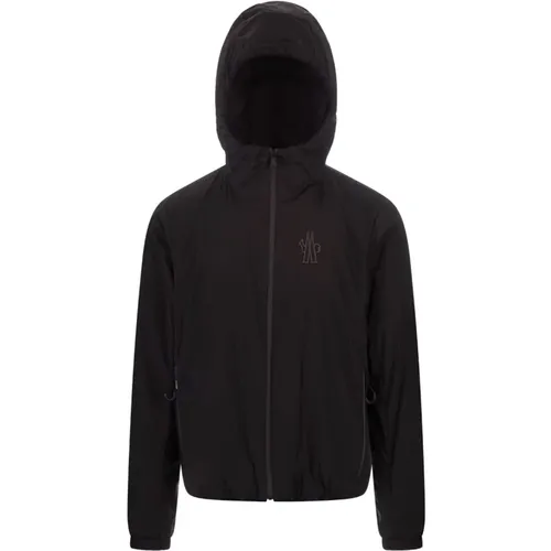 Schwarze Bisson Kapuzenjacke - Moncler - Modalova