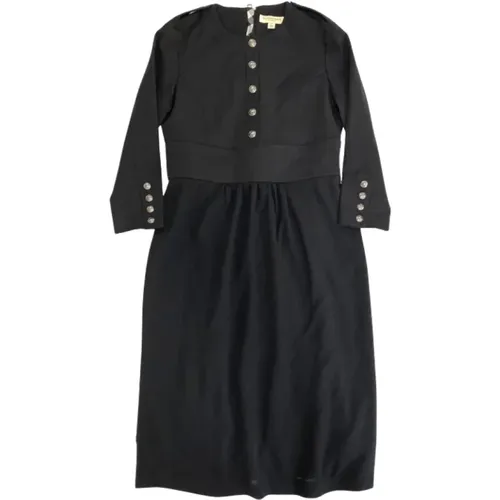 Pre-owned Wool dresses , female, Sizes: M - Burberry Vintage - Modalova