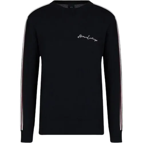 Tiefer Pullover 6Rzm6F Zmm9Z , Herren, Größe: L - Armani Exchange - Modalova