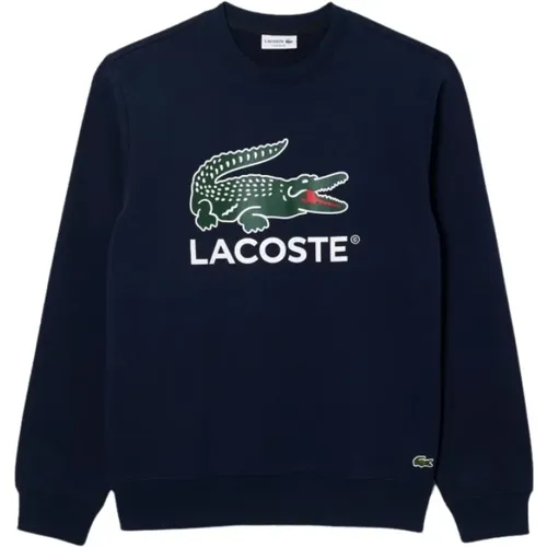 Classic Round Neck Sweatshirt - , male, Sizes: 2XL, M, XL, L - Lacoste - Modalova