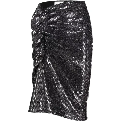 Silver Dolen Skirt , female, Sizes: XS, 2XS - Isabel Marant Étoile - Modalova