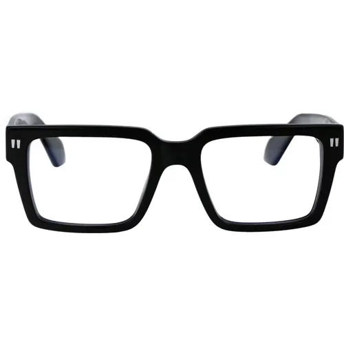 Stylish Optical Style 54 Glasses , unisex, Sizes: 53 MM - Off White - Modalova