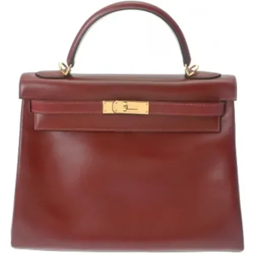 Pre-owned Leather handbags , female, Sizes: ONE SIZE - Hermès Vintage - Modalova