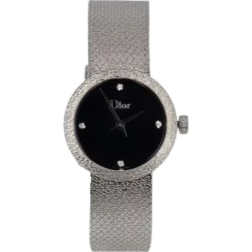 Pre-owned Stainless Steel watches , female, Sizes: ONE SIZE - Dior Vintage - Modalova