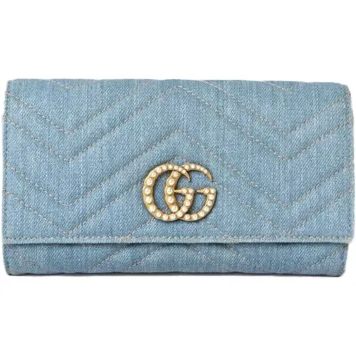 Pre-owned Canvas wallets , female, Sizes: ONE SIZE - Gucci Vintage - Modalova