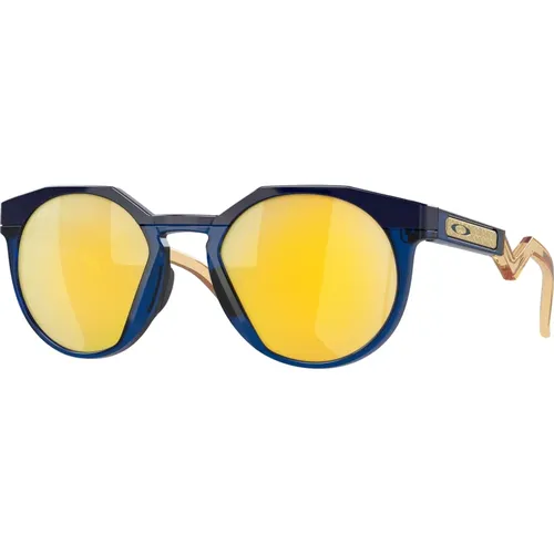 Stylish Yellow/Blue Sunglasses , unisex, Sizes: ONE SIZE - Oakley - Modalova