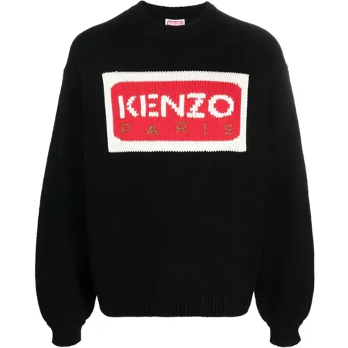 Tricolor Paris Sweater Size: M, colour: , male, Sizes: S, M - Kenzo - Modalova