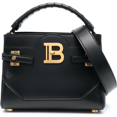 B-Buzz 22 Handbag , female, Sizes: ONE SIZE - Balmain - Modalova