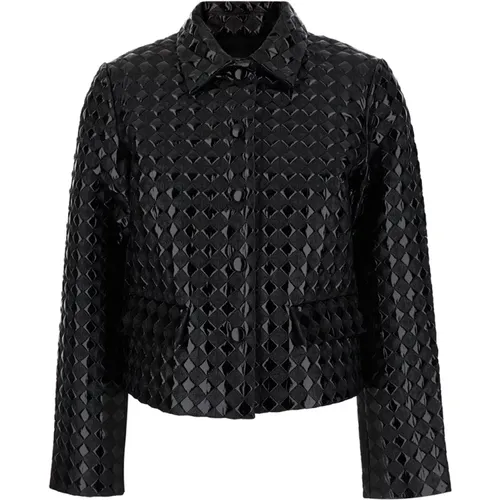 Leopardi Jacket , female, Sizes: M - pinko - Modalova