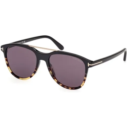 Schwarze Rauch Sonnenbrille Damian-02 Ft1098 - Tom Ford - Modalova