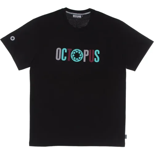 Logo Tee with Custom Design , male, Sizes: XL - Octopus - Modalova