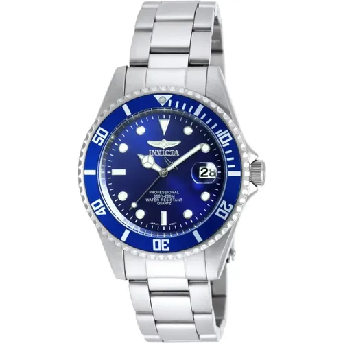 Pro Diver Quartz Watch - Blue Dial , unisex, Sizes: ONE SIZE - Invicta Watches - Modalova