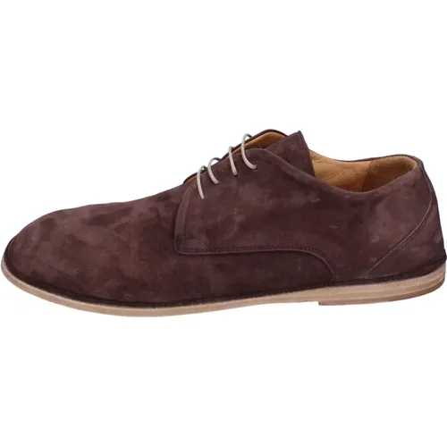 Elegant Suede Men's Shoes , male, Sizes: 11 UK - Moma - Modalova