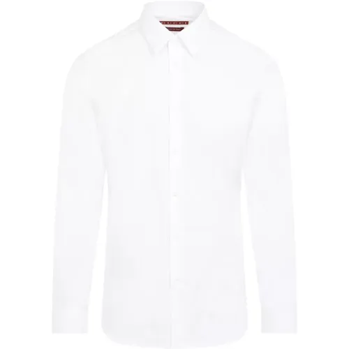 Weiße Skinny Shirt , Herren, Größe: M - Gucci - Modalova