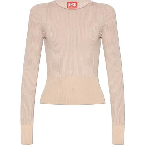 Sweater M-Sleshs , Damen, Größe: M - Diesel - Modalova