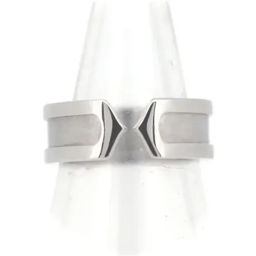 Pre-owned Metal rings , female, Sizes: ONE SIZE - Cartier Vintage - Modalova