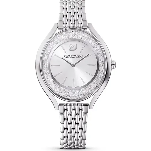 Kristall Aura Schweizer Uhr Metallarmband , Damen, Größe: ONE Size - Swarovski - Modalova