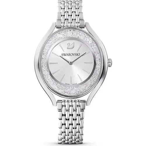 Kristall Aura Schweizer Uhr Metallarmband - Swarovski - Modalova