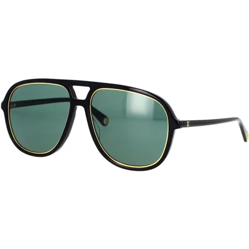 Sonnenbrille Gg1077S 002 , unisex, Größe: 57 MM - Gucci - Modalova