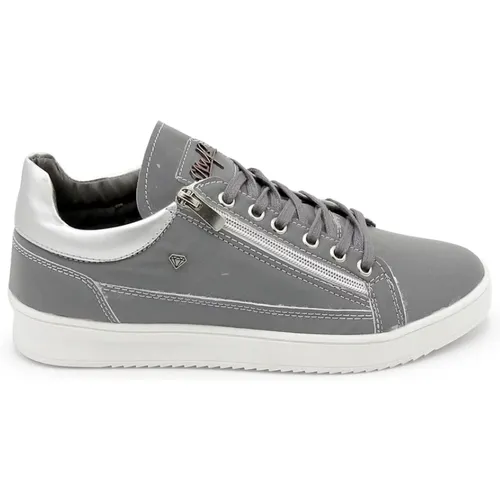 Sneakers Shoes Men Reflect Grey White - Cms97 , male, Sizes: 8 UK, 7 UK, 11 UK, 6 UK, 10 UK - True Rise - Modalova