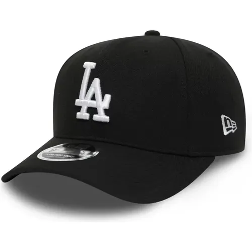 Schwarze Dodgers Stretch Snapback Kappe - new era - Modalova