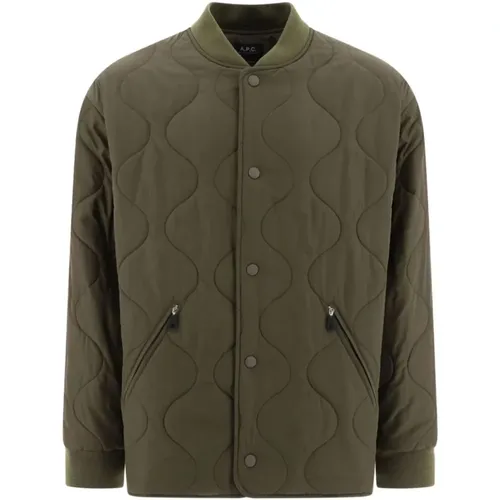 Military Florent Jacket , male, Sizes: L, M - A.p.c. - Modalova