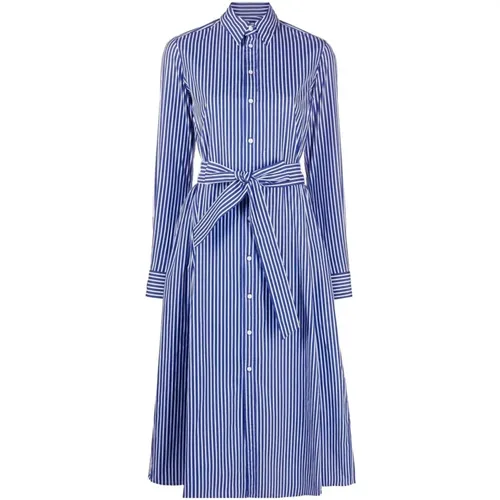 Long sleeve day dress , female, Sizes: S - Polo Ralph Lauren - Modalova