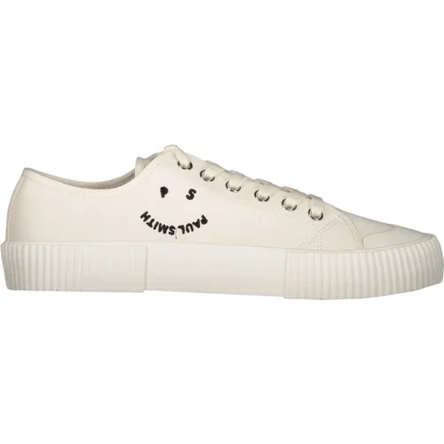 Canvas-Sneaker mit Leder-Einsatz - PS By Paul Smith - Modalova