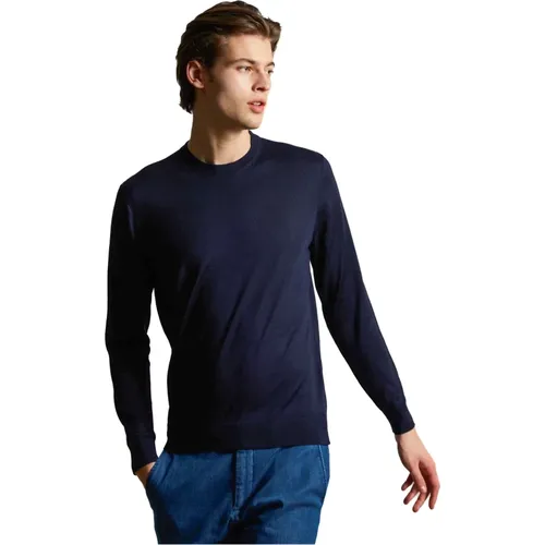 Blaue Kid-Wollpullover COLOMBO - COLOMBO - Modalova