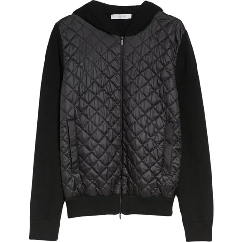 Hooded Knit Jacket , female, Sizes: M - Max Mara - Modalova