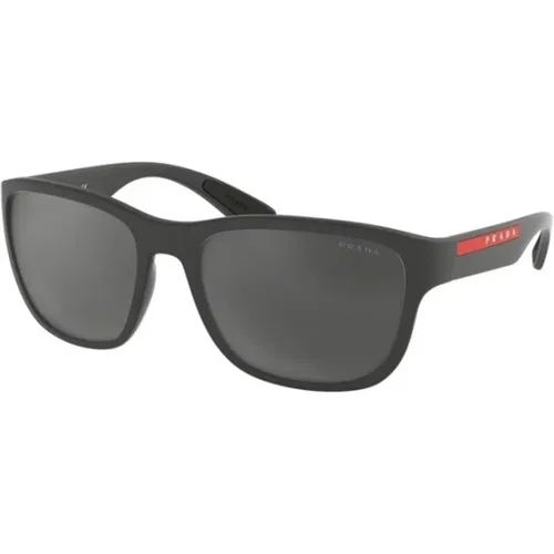 Stylish Grey Sunglasses , unisex, Sizes: 59 MM - Prada - Modalova