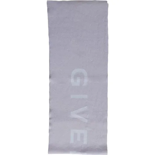 Elegant Maxilogo Double-Layer Scarf , female, Sizes: ONE SIZE - Givenchy - Modalova