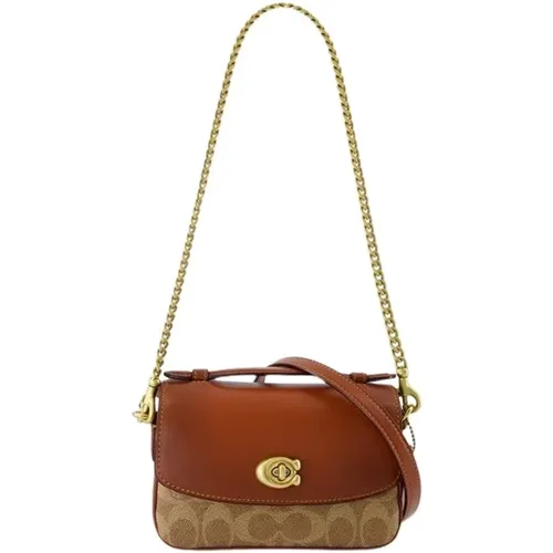 Braune Leder-Crossbody-Tasche Coach - Coach - Modalova