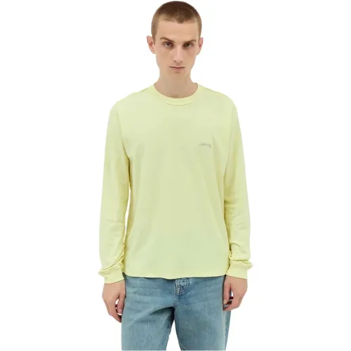 Bequemes Baumwoll Lazy T-Shirt , Herren, Größe: L - Stüssy - Modalova