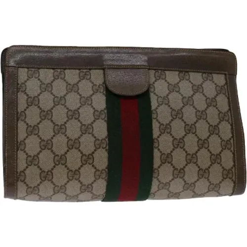 Pre-owned Canvas gucci-bags , female, Sizes: ONE SIZE - Gucci Vintage - Modalova