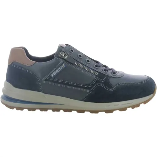 Blaue Herrenschuhe Bradley W23 - mephisto - Modalova