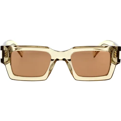 Square Sunglasses SL 572 006 , unisex, Sizes: 50 MM - Saint Laurent - Modalova
