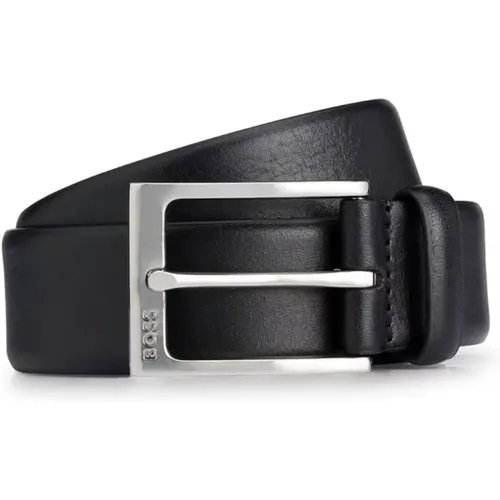 Leather Belt , male, Sizes: 100 CM - Hugo Boss - Modalova