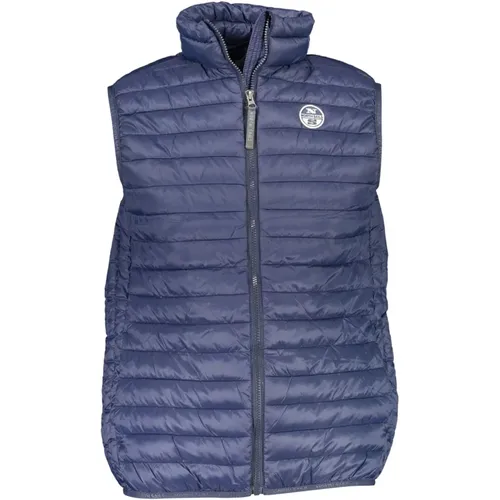 Sleeveless Jacket with Pockets and Zip , male, Sizes: L, 2XL, XL - North Sails - Modalova