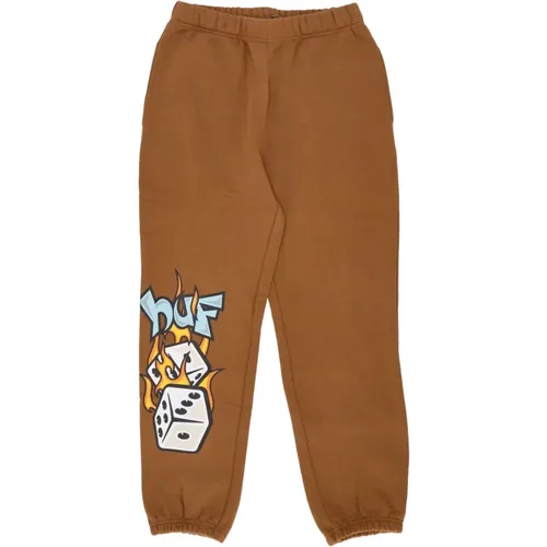 Sweatpants , Herren, Größe: M - HUF - Modalova