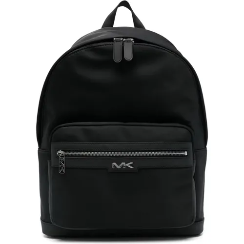 Schwarzer Nylon-Logo-Rucksack - Michael Kors - Modalova