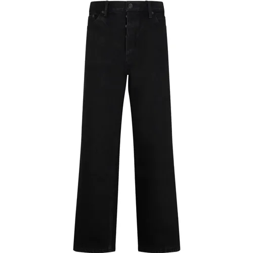 Cotton Ankle Cut Jeans , female, Sizes: W26, W27, W25 - Balenciaga - Modalova
