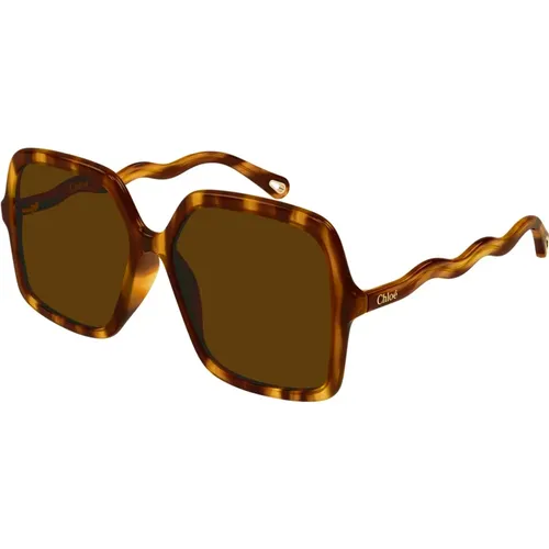 Sonnenbrillen , Damen, Größe: 58 MM - Chloé - Modalova