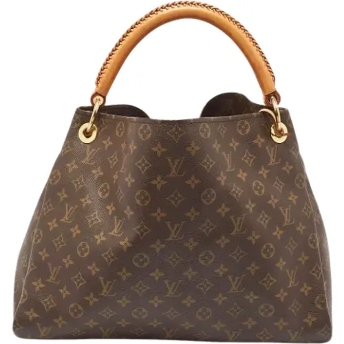 Pre-owned Leather handbags , female, Sizes: ONE SIZE - Louis Vuitton Vintage - Modalova