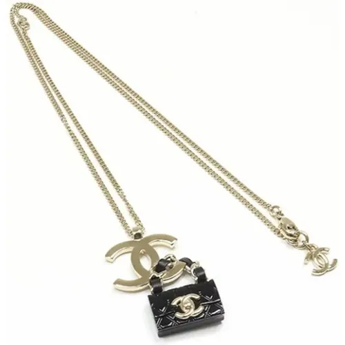 Pre-owned Metal Necklace , female, Sizes: ONE SIZE - Chanel Vintage - Modalova