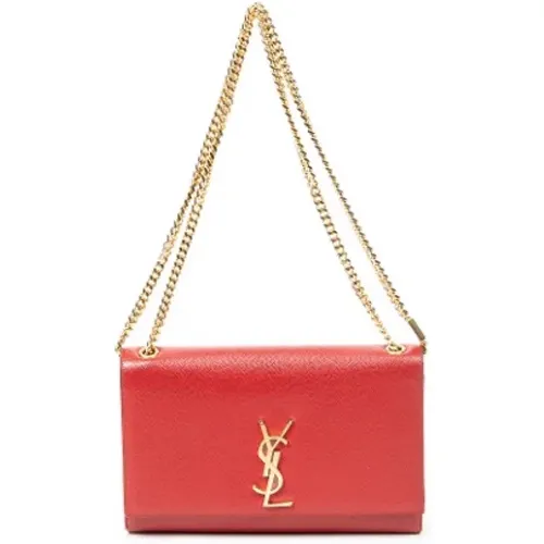 Pre-owned Leder schultertasche - Yves Saint Laurent Vintage - Modalova